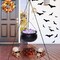 Halloween Decorations Outdoor Witches Cauldron Halloween Decor Plastic Cauldron on Tripod with Lights Eyeballs Bone Black Cauldron Halloween Party Decorations Halloween Cauldron for Porch Lawn